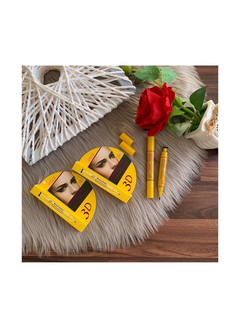Meusics Flowers 3D Eyeliner Pencil  - Image 1