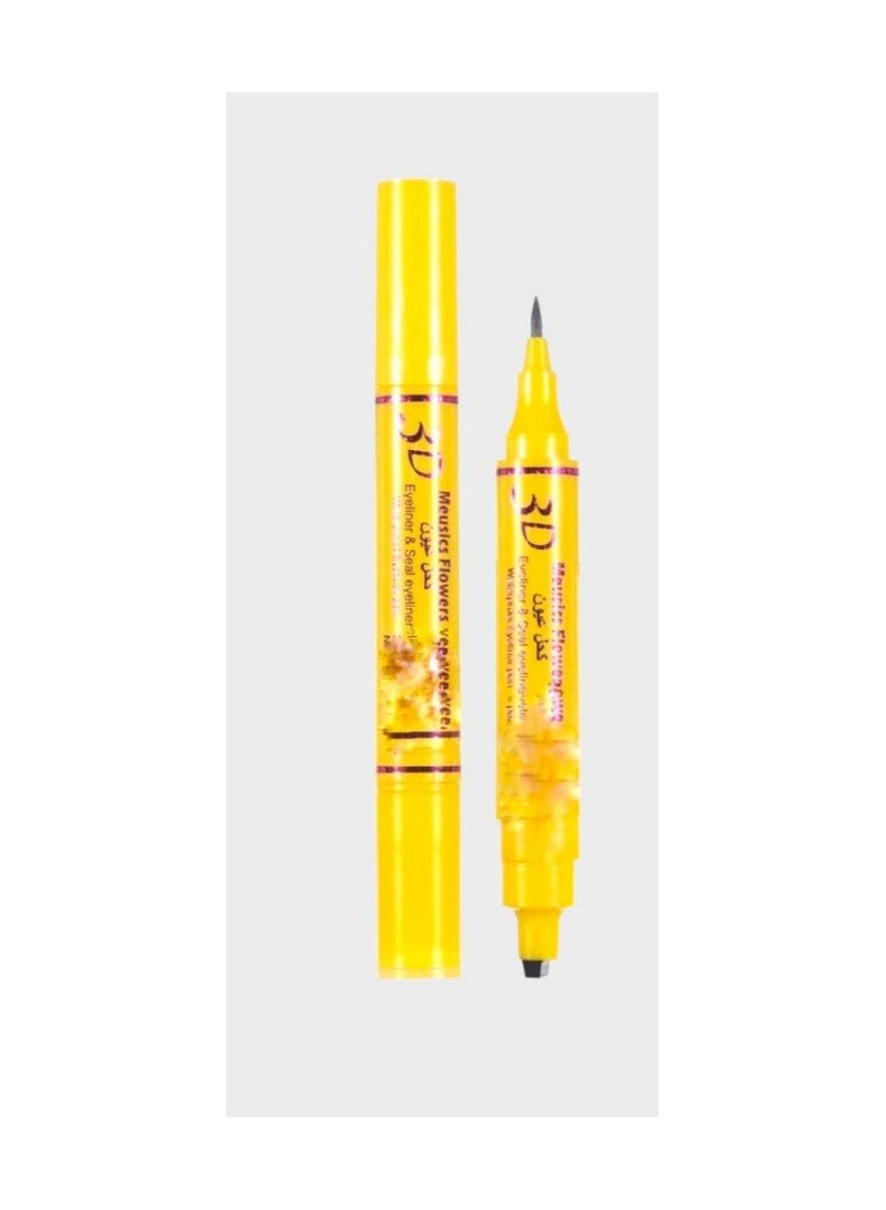 Meusics Flowers 3D Eyeliner Pencil  - Image 2