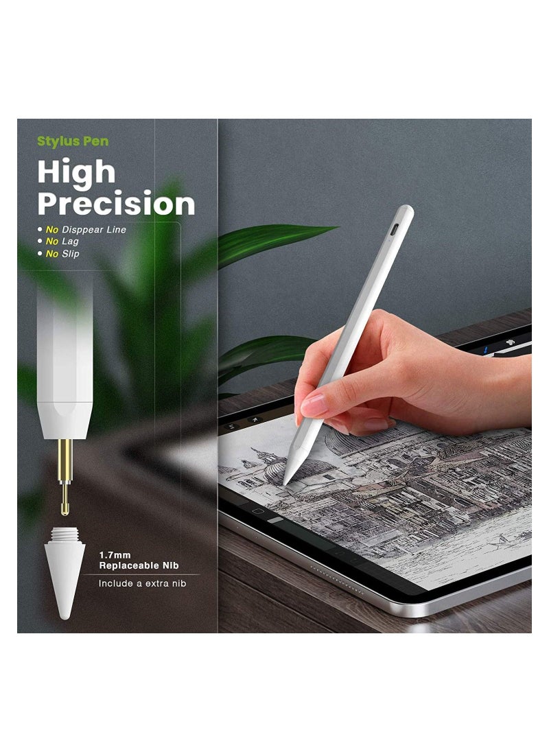 Active Stylus Pen With Palm Rejection and Magnetic Design For Apple iPad  - Image 3