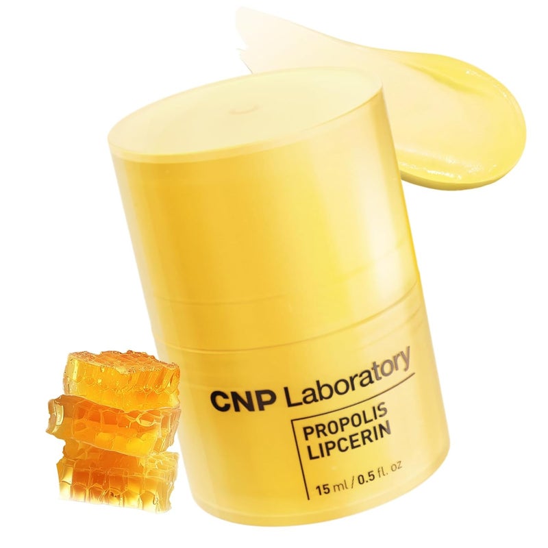 CNP Honey Lip Butter  Propolis Lipcerin Original Hydrating Overnight Manuka Lip Balm  Mask 12hrs Longlasting Moisture Gifts for Women Korean Skin Care 05 floz