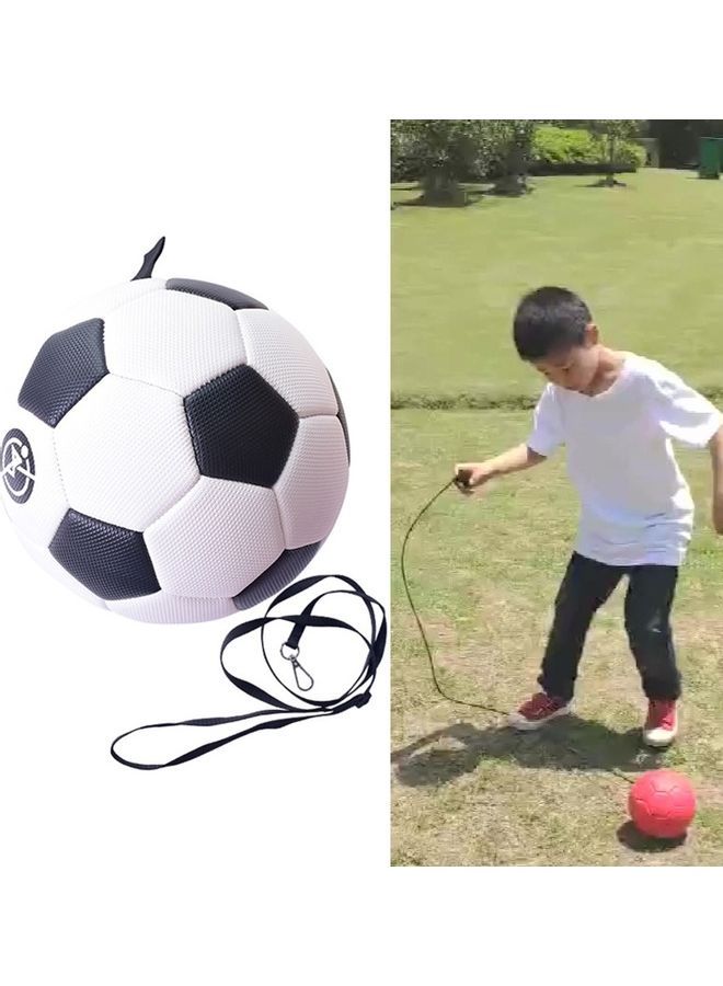 NIBEMINENT Children Training Football With Detachable Rope 18x18x18cm - Image 2