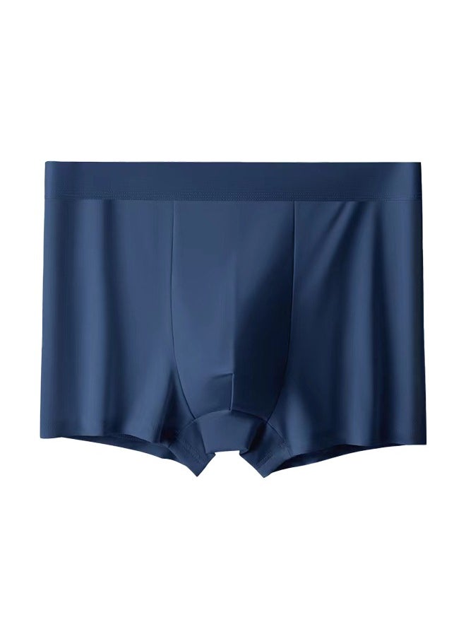 Zeemey - Zeemey 6 Pack Men's Boxer Briefs Low Rise Undies Cool Boxers Shorts Underpants Soft Pants Breathable Seamless Trunks Ice Silk Underwear for Men - Image 1