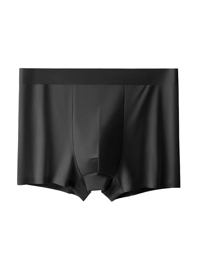 Zeemey - Zeemey 6 Pack Men's Boxer Briefs Low Rise Undies Cool Boxers Shorts Underpants Soft Pants Breathable Seamless Trunks Ice Silk Underwear for Men - Image 1