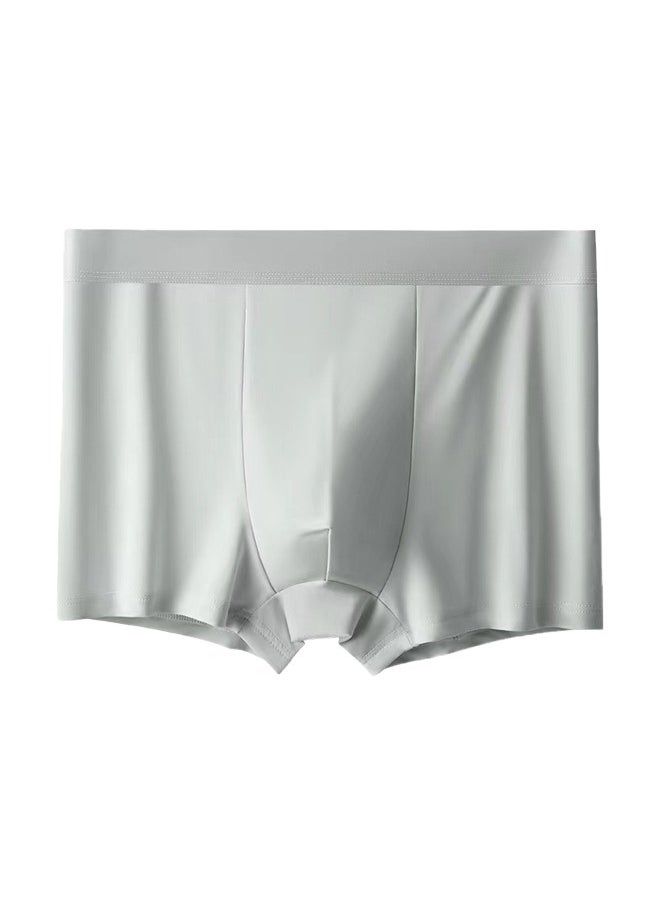 Zeemey - Zeemey 6 Pack Men's Boxer Briefs Low Rise Undies Cool Boxers Shorts Underpants Soft Pants Breathable Seamless Trunks Ice Silk Underwear for Men - Image 1