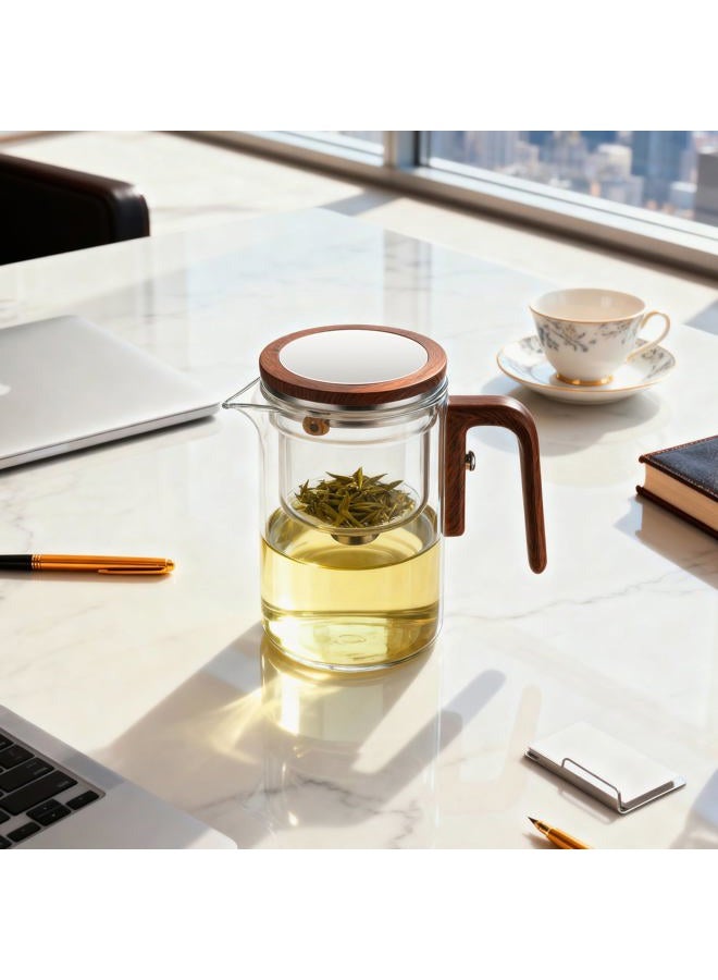 MACTANO Enchant Tea Pot, Magic Witchcraft Enchanted Long Spout Glass Teapot with Strainer -595ML - Image 5
