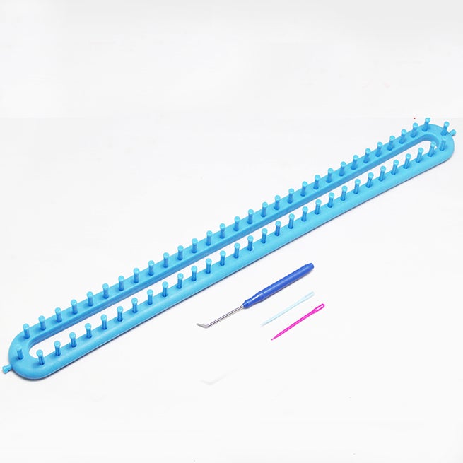 DIY Knitting Kit Scarf Hat Tool Beginner Friendly Straight 58cm