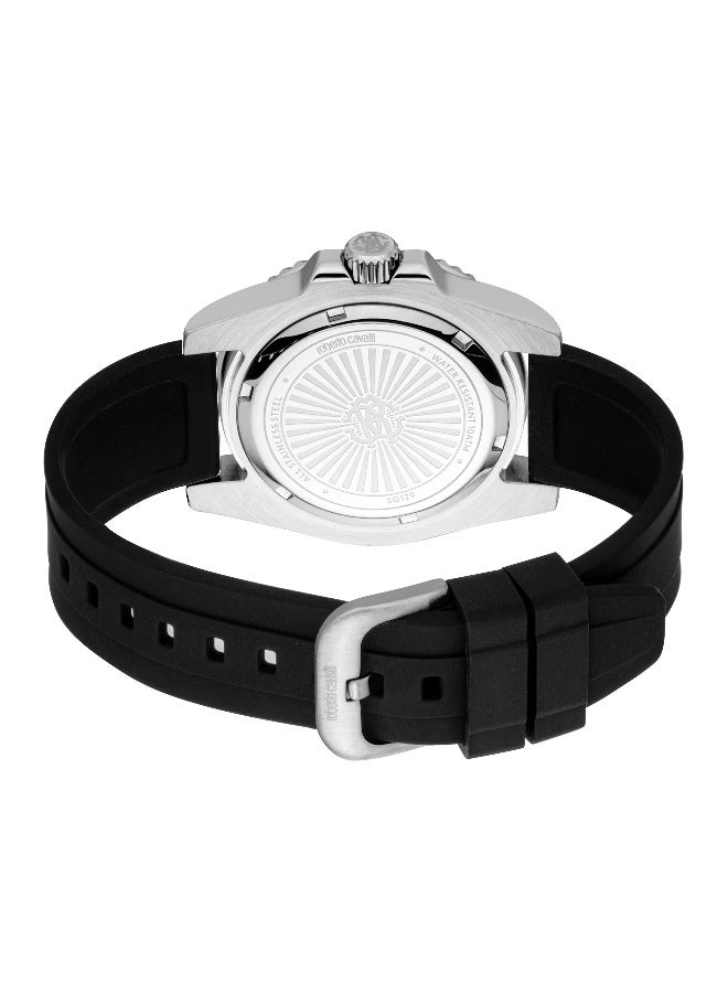 Roberto Cavalli  RC5G129P0025 - Rubber Male Quartz Analogue - Image 3