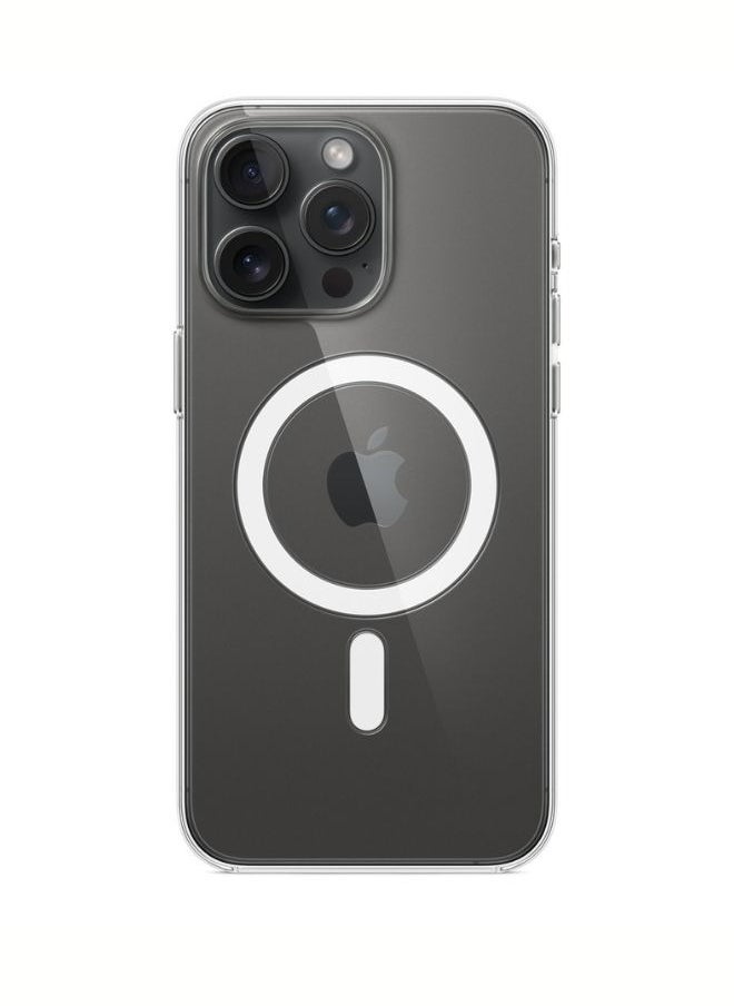 Generic - Premium iPhone 15 Pro max clear case with MagSafe ​​​​​​​ - Image 1