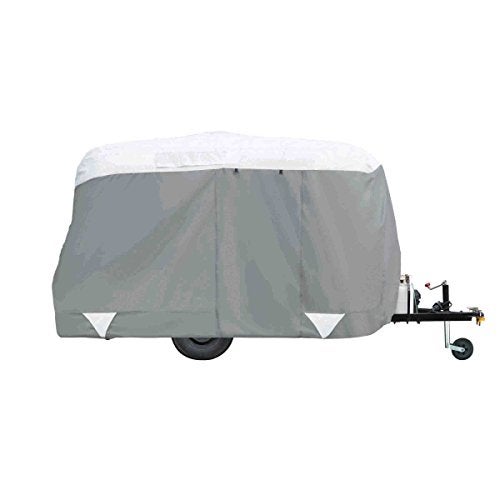 Classic Accessories Over Drive PolyPRO 3 Molded Fiberglass Travel Trailer Cover, Fits 11' - 13' Trailers, RV Cover, Camper Cover, Travel Trailer Cover - Image 3
