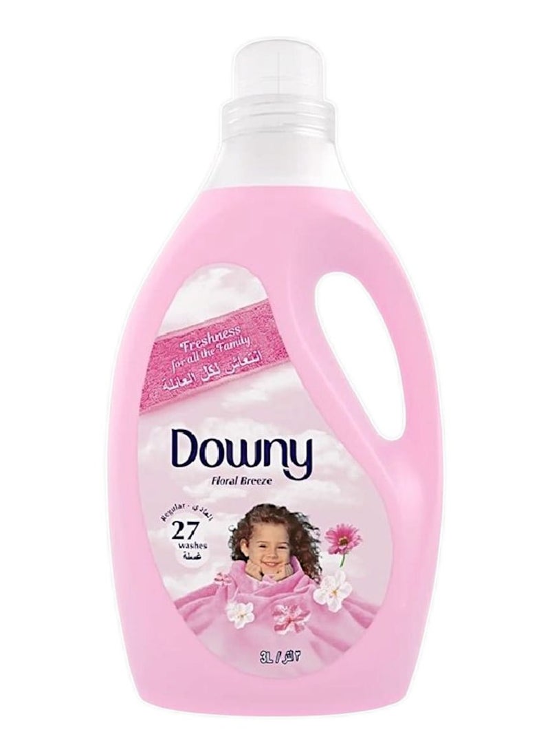 Downy Regular fabric softener with floral breeze scent, 3L 