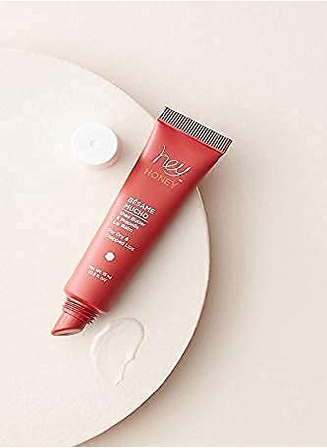 Hey Honey - Besame Mucho Shea Butter & Propolis Lip Balm | For Cracked And Chapped Lips. 0.5 Oz. - Image 1