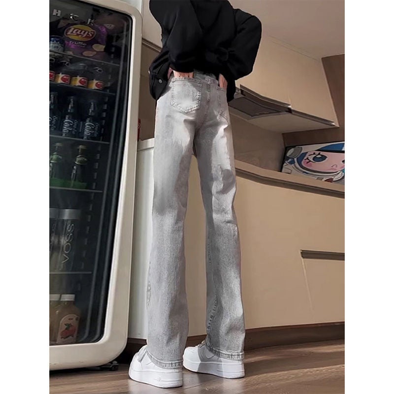 Unisex Classic Denim Jeans Loose Fit Daily Outdoor Wear - Image 1