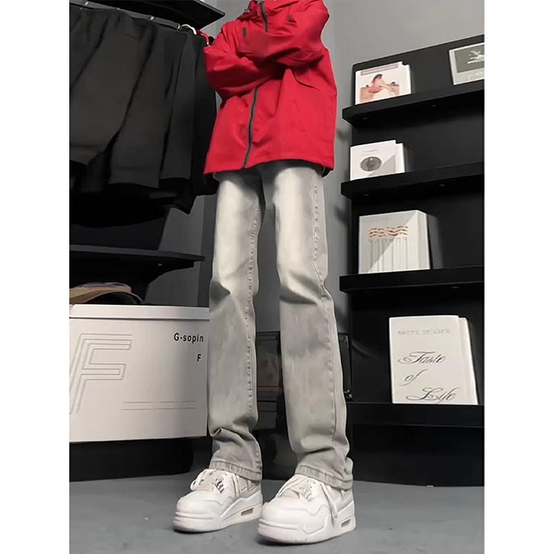 Unisex Classic Denim Jeans Loose Fit Daily Outdoor Wear - Image 5