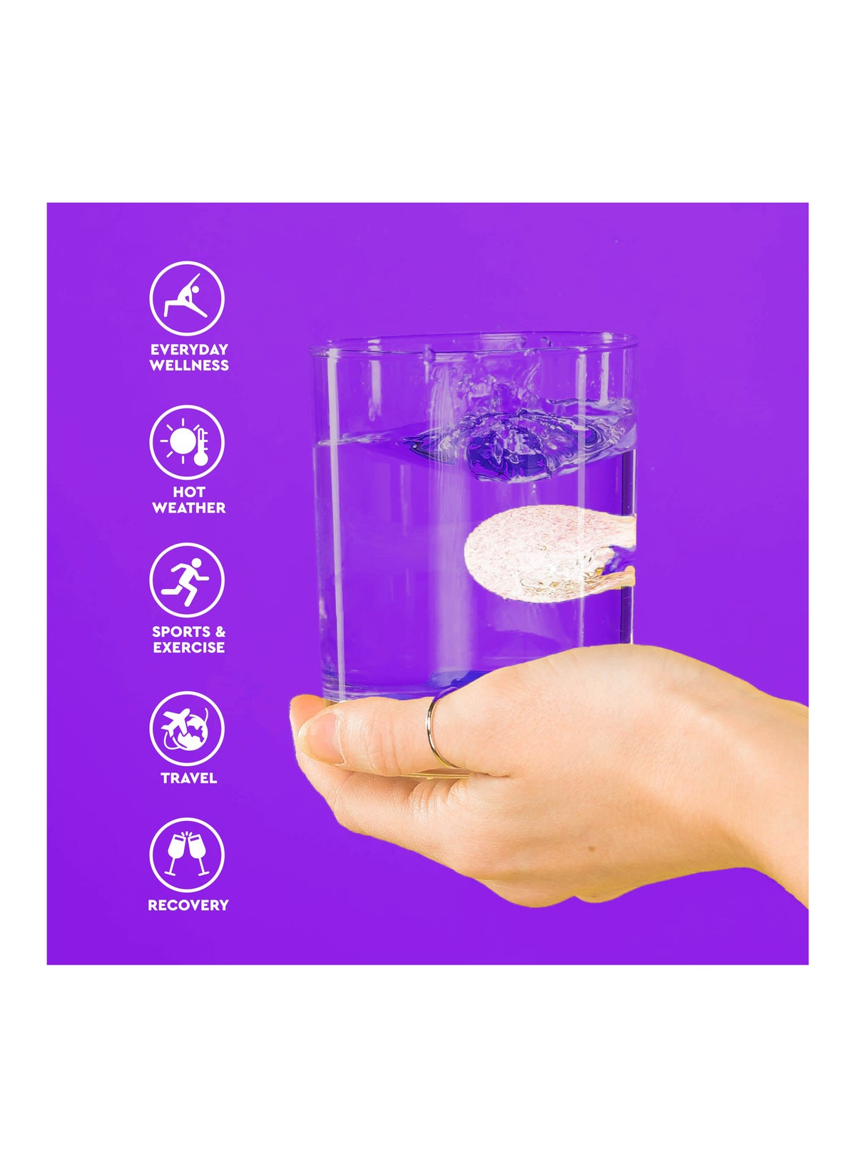 O.R.S Hydration Tablets With Electrolytes Blackcurrant Flavour Pack of 24