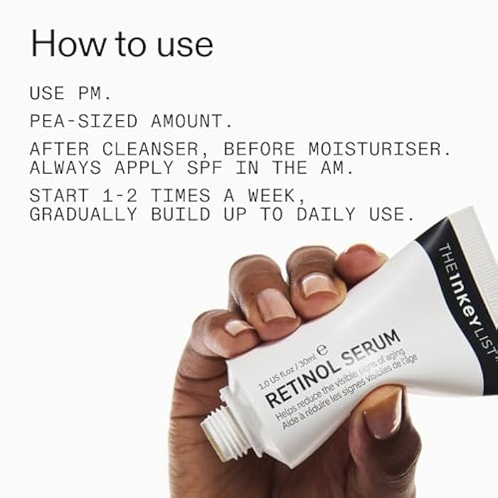The INKEY List Retinol Serum 1 Fl Oz, Reduces Hyperpigmentation, Anti-Ageing Skincare, Acne Treatment, Vegan Friendly, Suitable For All Skin Types - Image 5