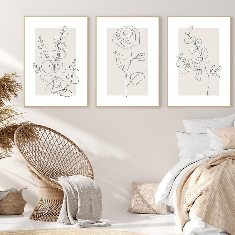 Joocrise Botanical Wall Art Set - Unframed - Image 1