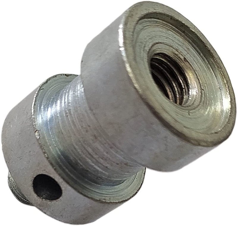 Dumdaar Angle Grinder Double Wheel Adaptor/Nut/Attachment for Using Two Blades, Cuts 1"(25mm) Gap Like Wall Chaser M10 Thread (4"-100mm) - Image 1