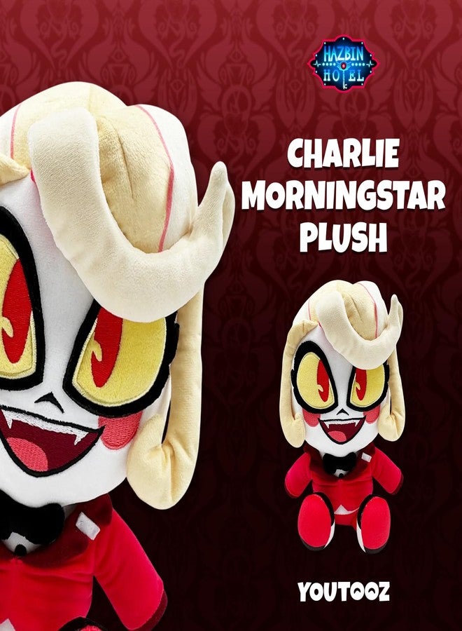Youtooz Charlie Morningstar Plush, 9-Inch Collectible Plush from Hazbin Hotel - Image 2