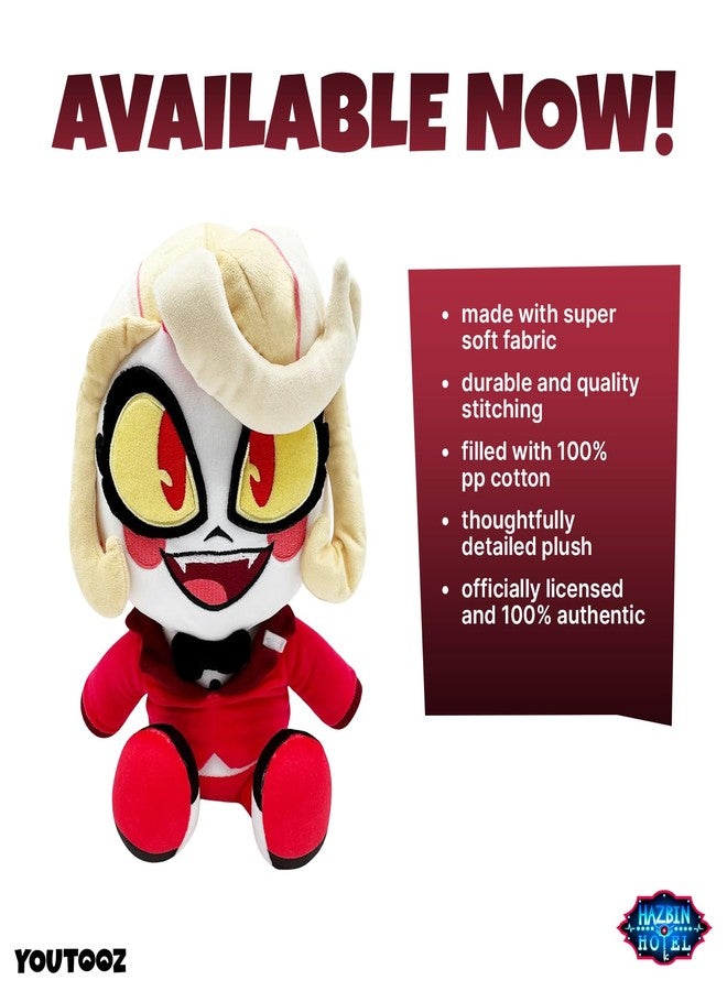 Youtooz Charlie Morningstar Plush, 9-Inch Collectible Plush from Hazbin Hotel - Image 4