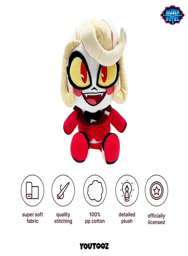 Youtooz Charlie Morningstar Plush, 9-Inch Collectible Plush from Hazbin Hotel - Image 3