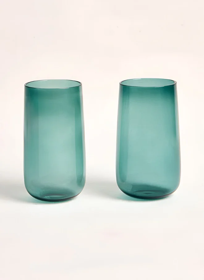 تشومباك طقم أكواب زجاجية من تشومباك - قطعتان،  مل