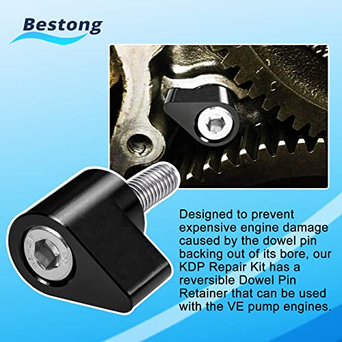 Bestong Killer Dowel Pin KDP Repair Kit Compatible with 1989-1998 Dodge Cummins 12 Valve & 24 Valve Engine 5.9BT, Black - Image 3