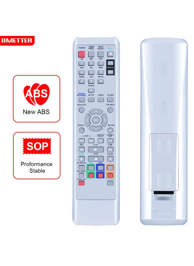 OMETTER - NB308UD NB308 Remote Control fit for Emerson DVD VCR Combo RTNB308UD EWH100F - Image 1