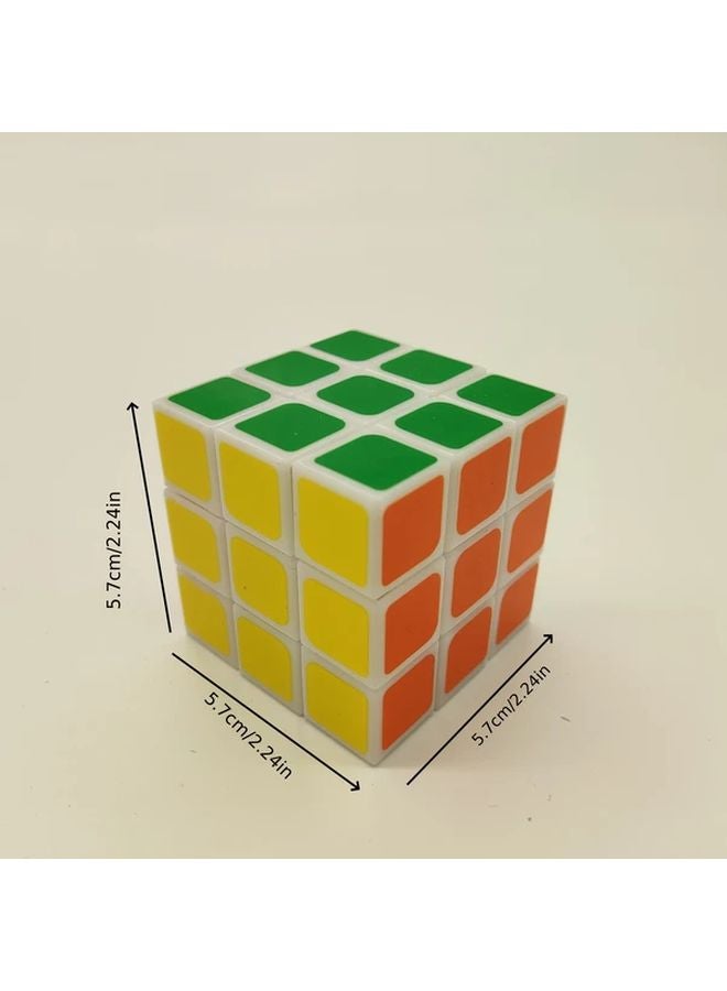 Smooth Glide Cube Puzzle Mixed Colors Perfect Gift For Beginners - Image 3