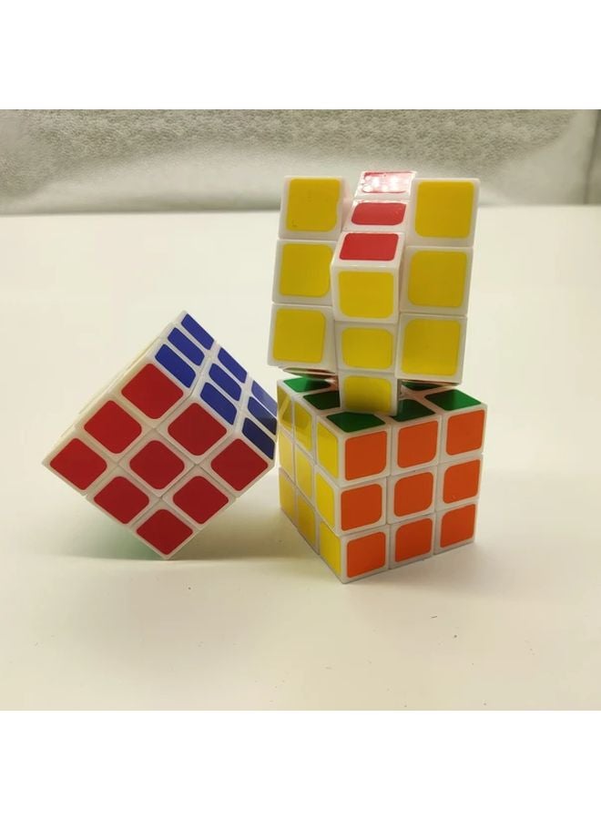 Smooth Glide Cube Puzzle Mixed Colors Perfect Gift For Beginners - Image 4