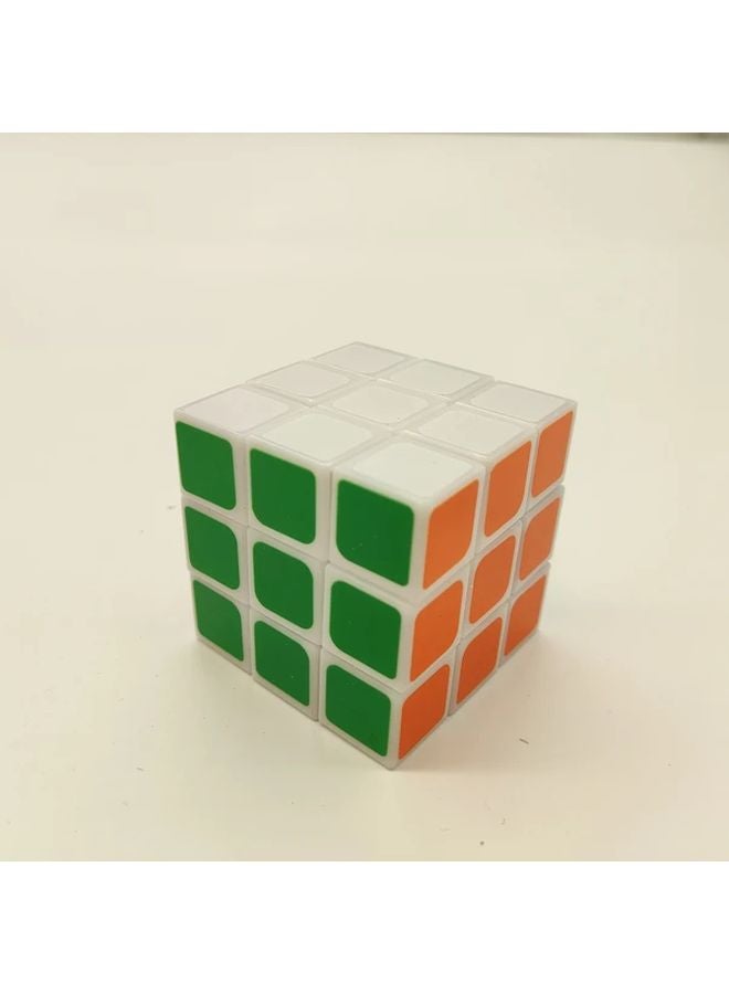 Smooth Glide Cube Puzzle Mixed Colors Perfect Gift For Beginners - Image 1
