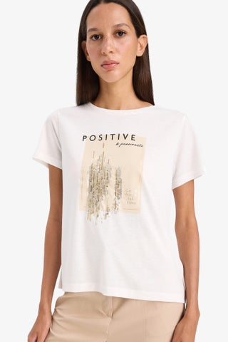 Woman Regular Fit Crew Neck Printed T Shirt - pzsku/Z39DE7D56351356A6B609Z/45/1751030227/0ab62245-9478-4e0a-8d5c-fab29a8405a4