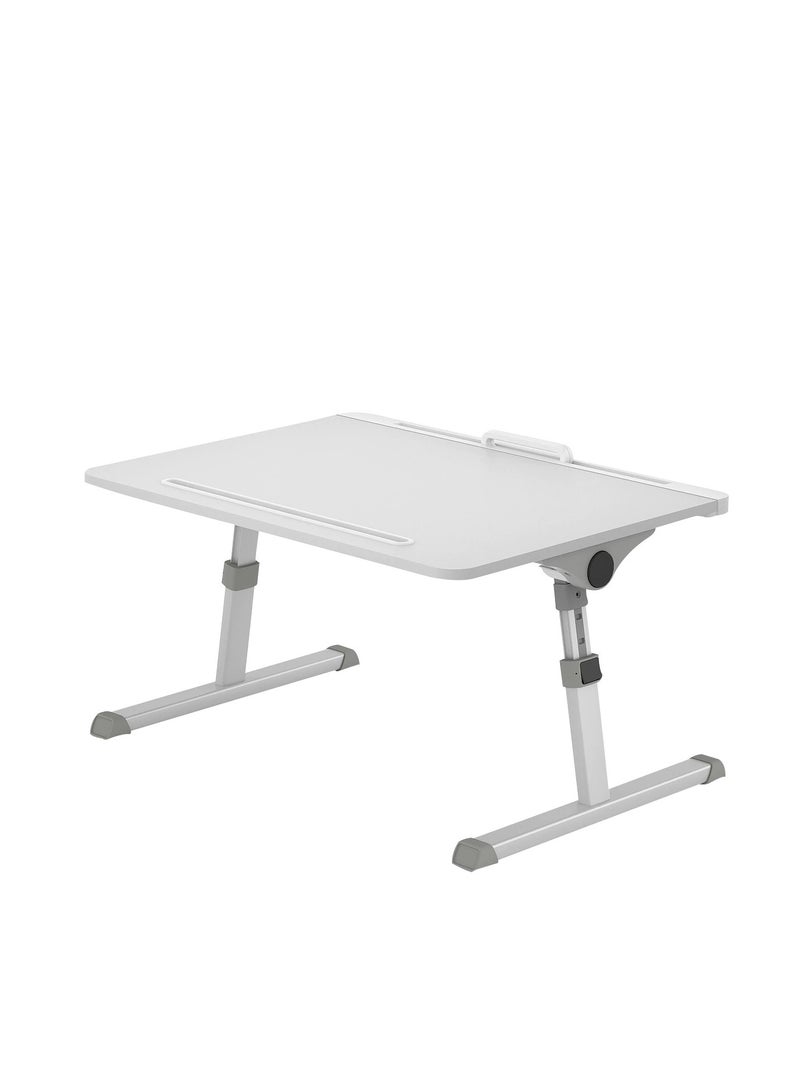 IMTNAN BOOK STAND IMTNAN smart table for books and tablets, white color  - Image 1