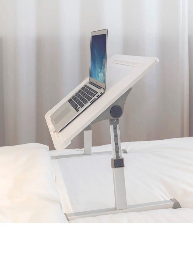 IMTNAN BOOK STAND IMTNAN smart table for books and tablets, white color  - Image 2