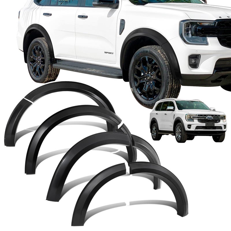 جهاز فندر فلييرز لسيارة فورد إيفرست، 2023-2025 الجيل التالي لملحقات فورد إيفرست مجموعة تمديد قوس العجلات واقي الطين - Image 1