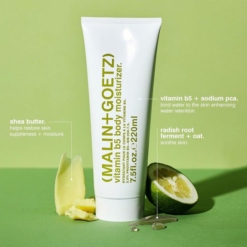 (MALIN+GOETZ) MALIN+GOETZ Vitamin B5 Body Moisturizer - Hydrating Lotion for All Skin Types, 7.5 Fl Oz - Image 2