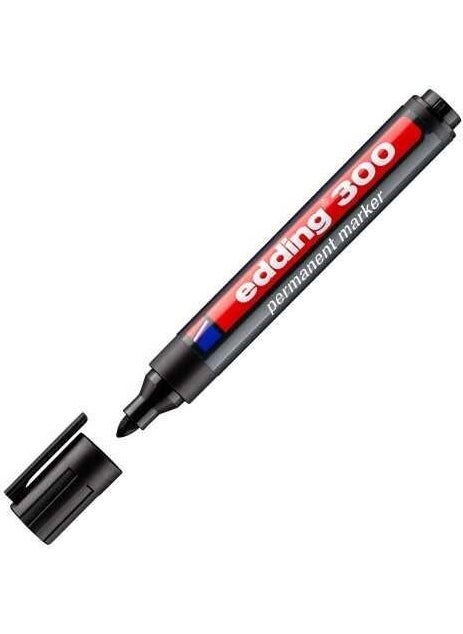 Edding Permanent Marker Black E-300 