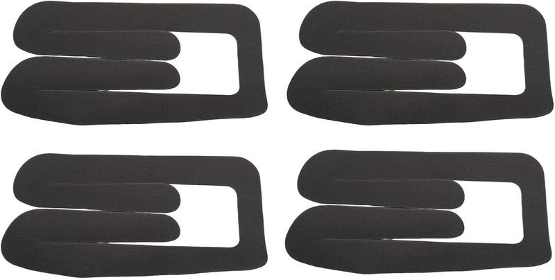 klarako 4PCS Kinesiology Tapes for Knee, Water Resistance, Pre Cut Elastic Muscle Tape for Sports with Good Adhesion,Lasting Support (Black) - Image 3