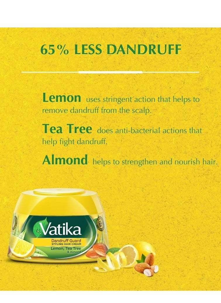 VATIKA Vatika Naturals Dandruff Guard Styling Hair Cream 140 ML 2 PCS  - Image 4