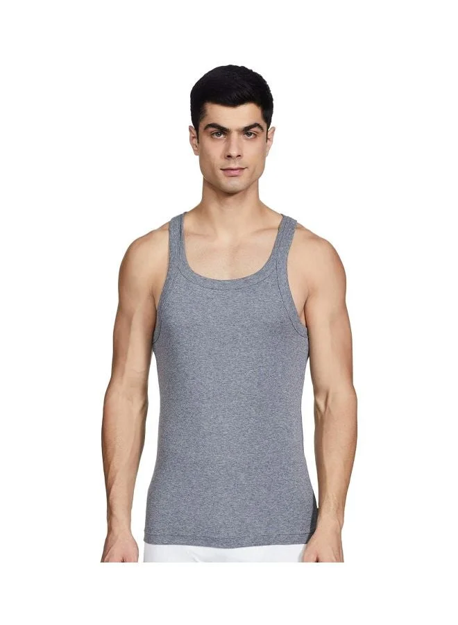JOCKEY US26 Men Super Combed Cotton Rib Square Neckline Gym Vest
