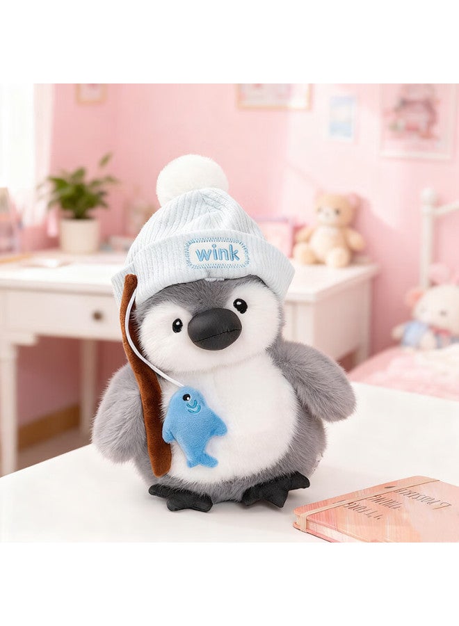 Weltston Plush Toy Comfort Doll Pillow Stuffed Doll Birthday Christmas Gift For Girls Penguin Plush Toy - Image 5