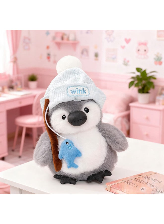Weltston Plush Toy Comfort Doll Pillow Stuffed Doll Birthday Christmas Gift For Girls Penguin Plush Toy - Image 2