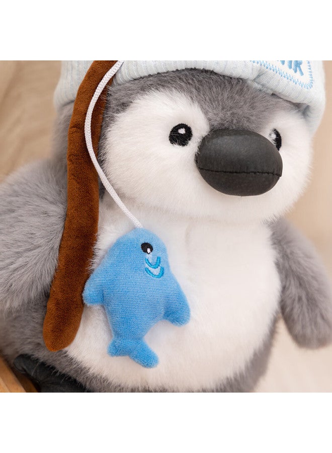 Weltston Plush Toy Comfort Doll Pillow Stuffed Doll Birthday Christmas Gift For Girls Penguin Plush Toy - Image 4
