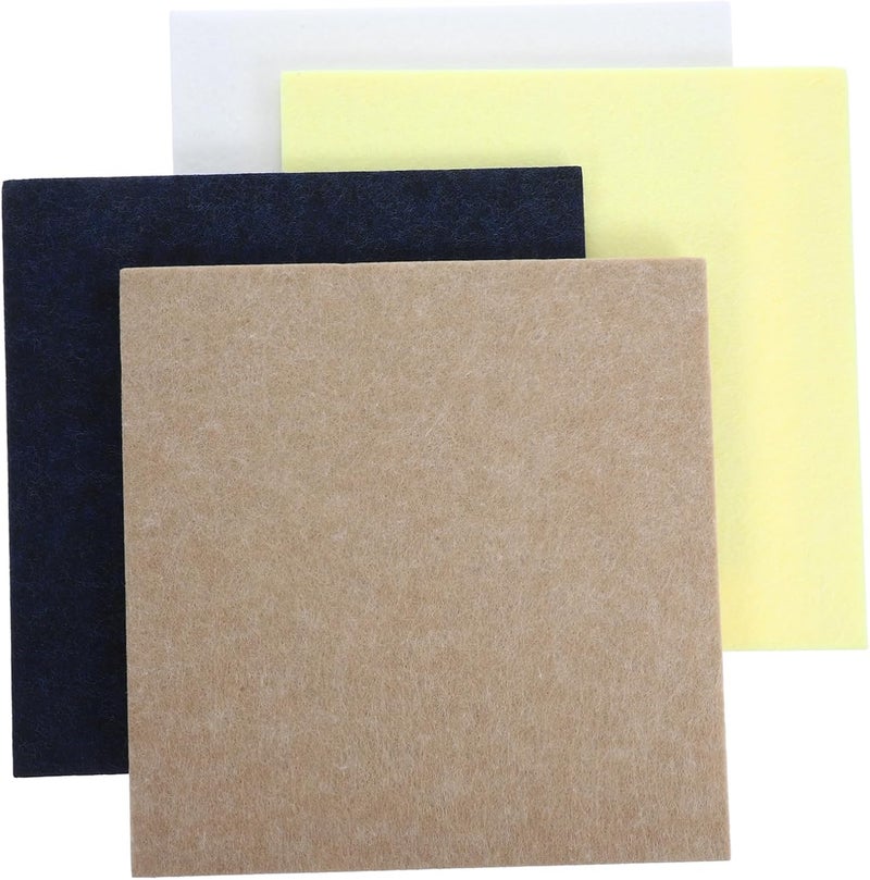 لوحة الإشعارات ذاتية اللصق من اللباد 30x30 سم، مربع لوحة المذكرات لتزيين المنزل والمكتب والمدرسة - Image 1