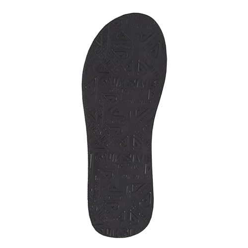 Quiksilver Men's CARVER SUEDE Sandal, solid black, 11(44) D US - Image 5