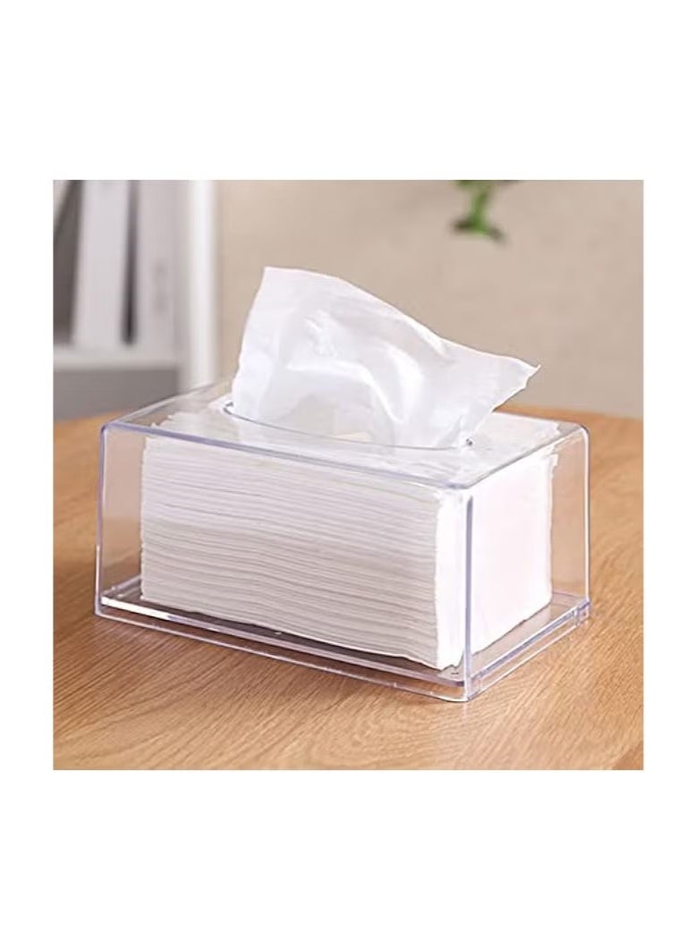 جرين تايجر علبة مناديل شفافة مستطيلة وحامل مناديل - Image 4