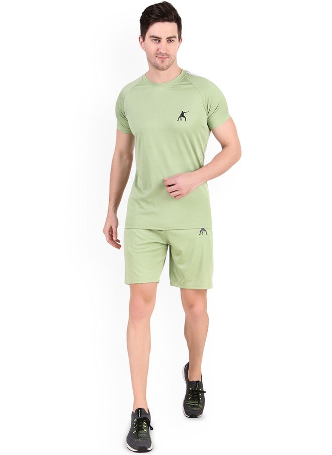 PREEN Round Neck T-Shirt With Shorts Co-Ords - Image 5