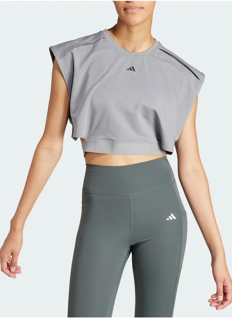 Adidas Power Cropped Top