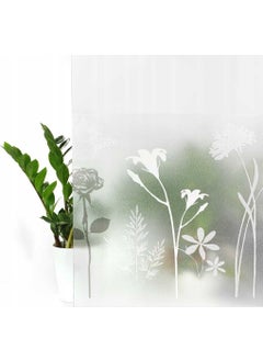 d-c-fix 334-0021 Static Glass Foil with Flower Pattern (45CM x 1mt)  - Image 3