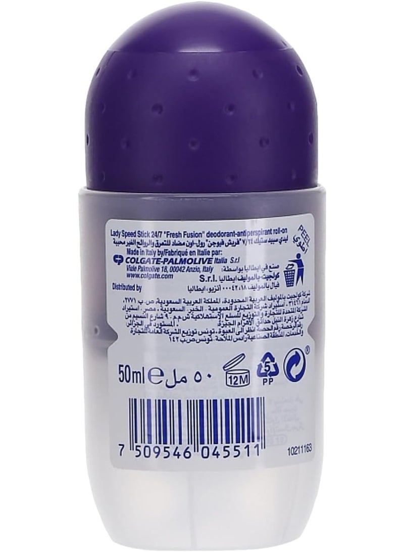 ليدي سبيد ستيك رول أون فريش فيوجن - 50 مل - Image 2