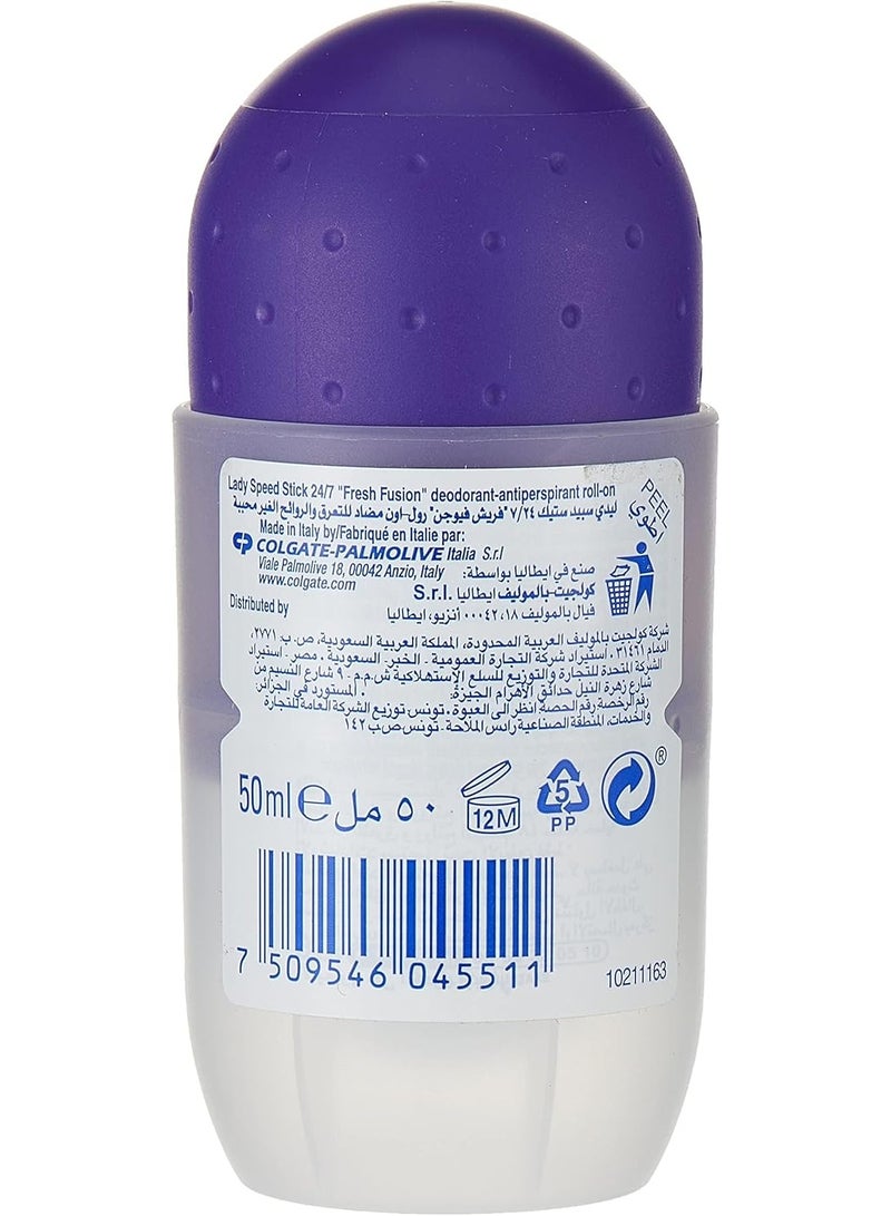 ليدي سبيد ستيك رول أون فريش فيوجن - 50 مل - Image 3